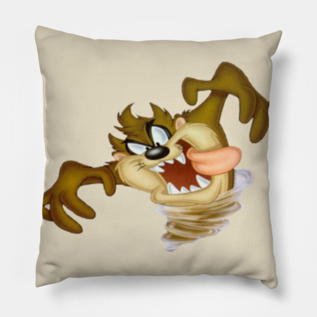 Tasmanian Devil Tasmanian Devil Pillow Teepublic