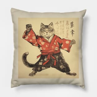 Edo cat Pillow