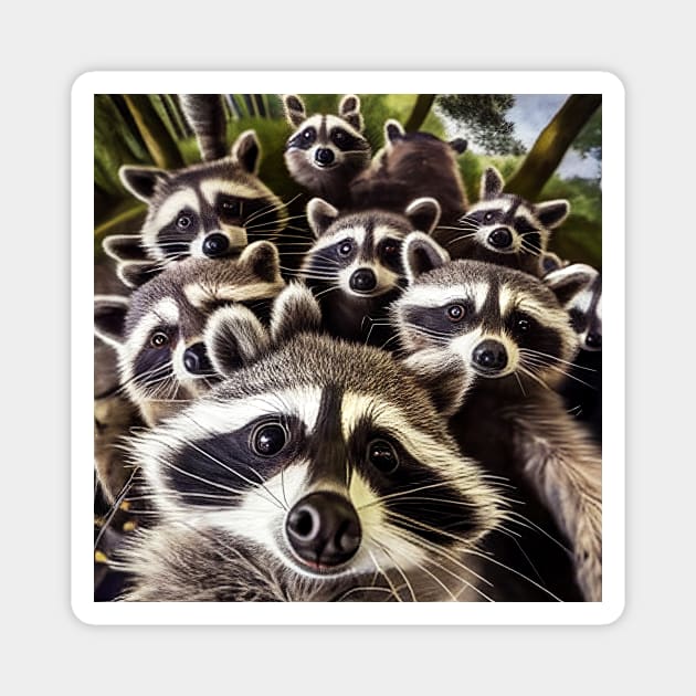 Funny clever sassy refridgerator magnet for women gift by Raccoon Society  USA – The Raccoon Society