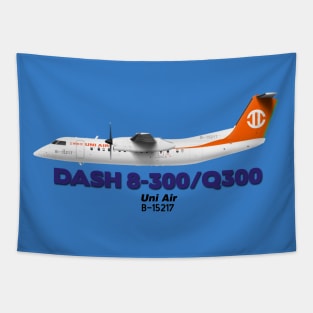 DeHavilland Canada Dash 8-300/Q300 - Uni Air Tapestry