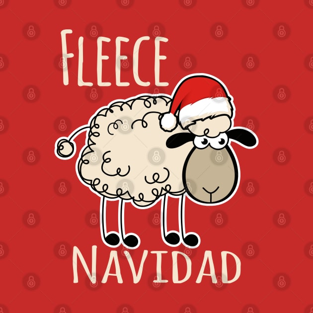 Fleece Navidad by Alema Art