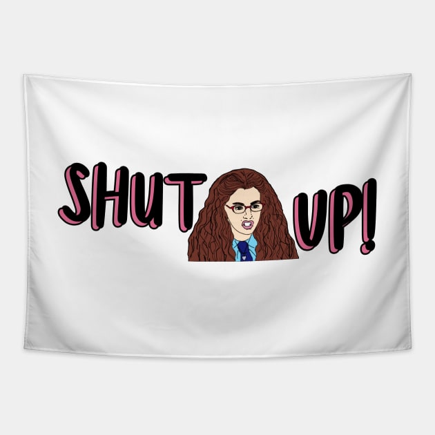 The Princess Diaries SHUT UP Tapestry by baranskini