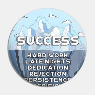 Success Ice Berg Pin