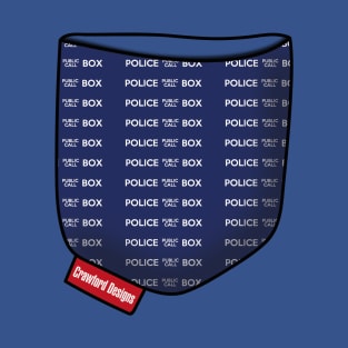 Police Box pocket T-Shirt