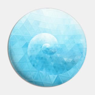 Turquoise Mosaic Tiles Ombre Pin