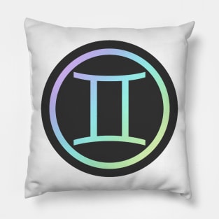 Rainbow Zodiac - Gemini Pillow