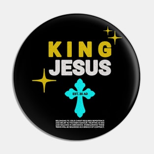 Watch and Pray Christian Message Streetwear Design Pin