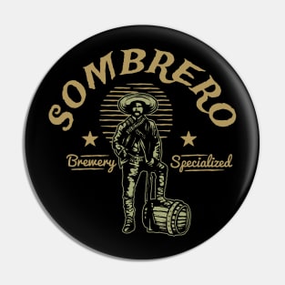 Sombrero Brewery Pin