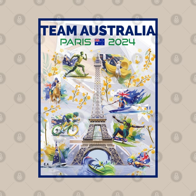 Team Australia - 2024 by Dec69 Studio