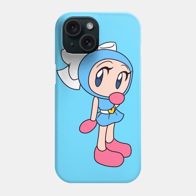 Aqua - Super Bomberman R Phone Case by SailorBomber