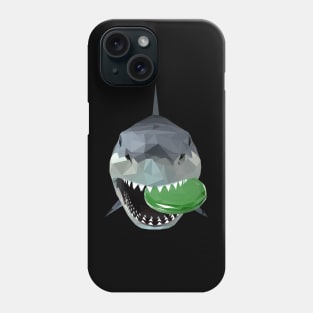 Shark with Frisbee Phone Case