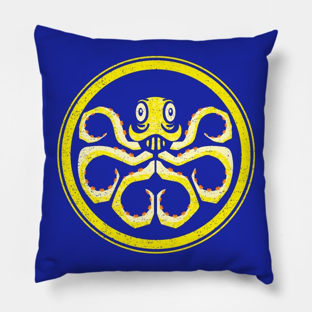 Hail Octodad Pillow by Daletheskater