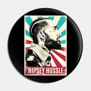 Vintage Retro Nipsey Hussle Pin