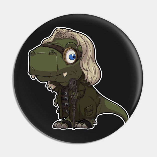 Crazy dino wizard Pin by DinoTropolis