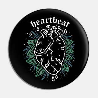 heart beat Pin