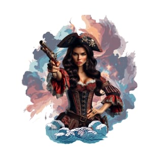 Anne Bonnie Pirate Woman T-Shirt