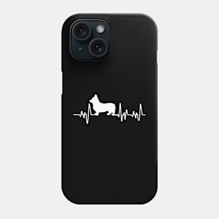 Corgi Heartbeat For Dog Lovers Phone Case