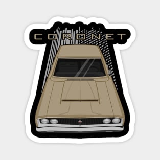 Dodge Coronet 1968 - gold Magnet