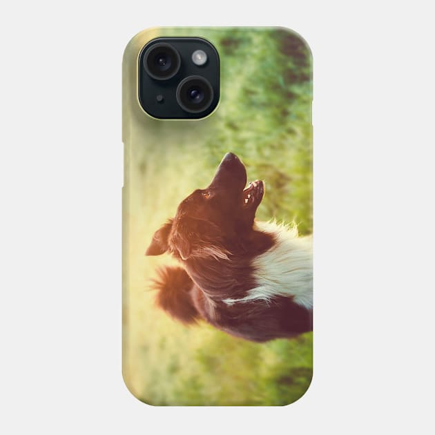 Happy dog Phone Case by 1STunningArt