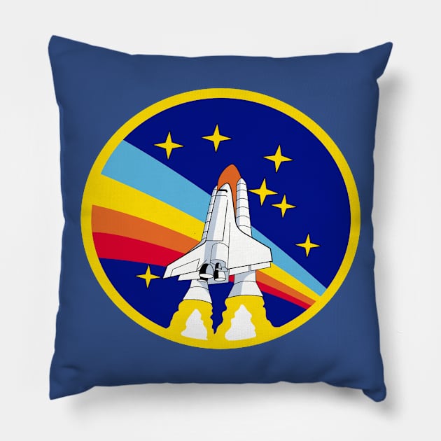 Nasa Up Rocket Pillow by BadFanfictions