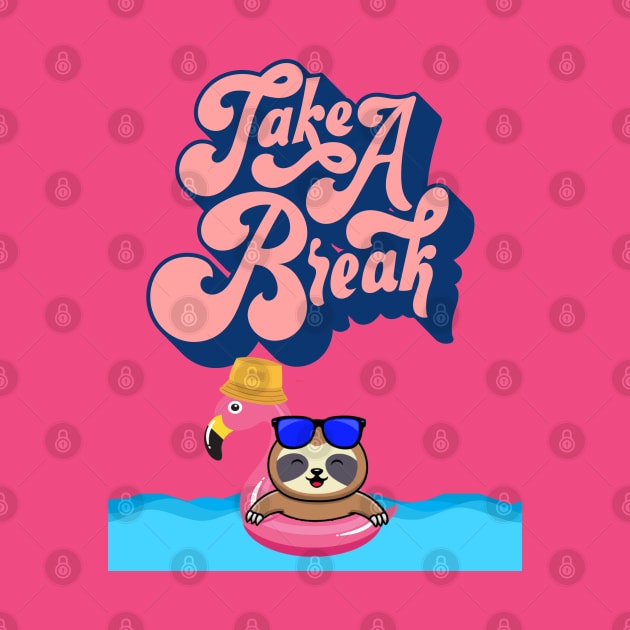 Sloth Take A Break by Space City Nicoya