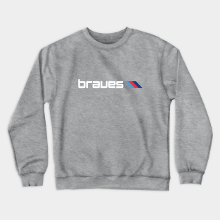 atlanta braves crewneck sweatshirt