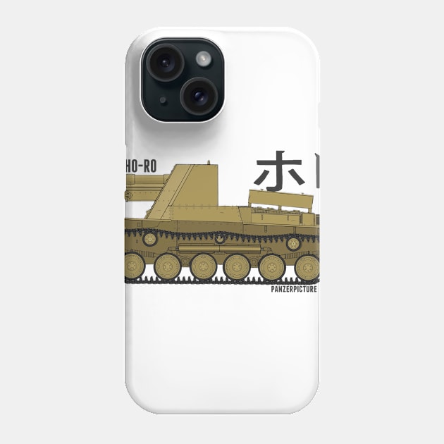 Type 5 Ho-Ro Phone Case by Panzerpicture