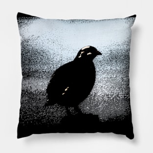 Dark Bird Pillow