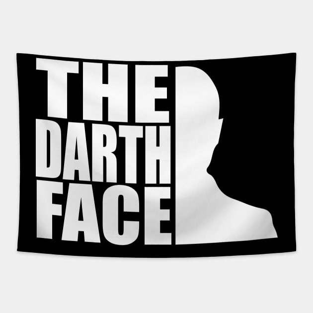 The Darth face tee design birthday gift graphic Tapestry by TeeSeller07