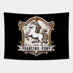 The Prancing Pony Sign - Fantasy Tapestry