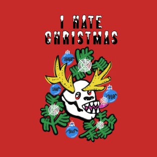 Anti Christmas I Hate Christmas T-Shirt