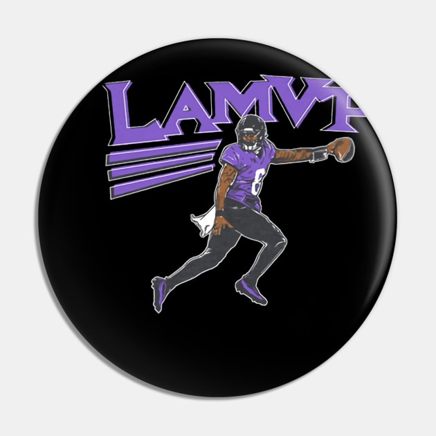 Lamar MVP Pin by ganisfarhan