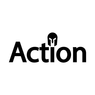 Action typography design T-Shirt