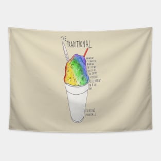 Traditional Sno Ball Tapestry