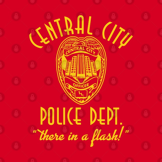 Central City Police Department by PopCultureShirts