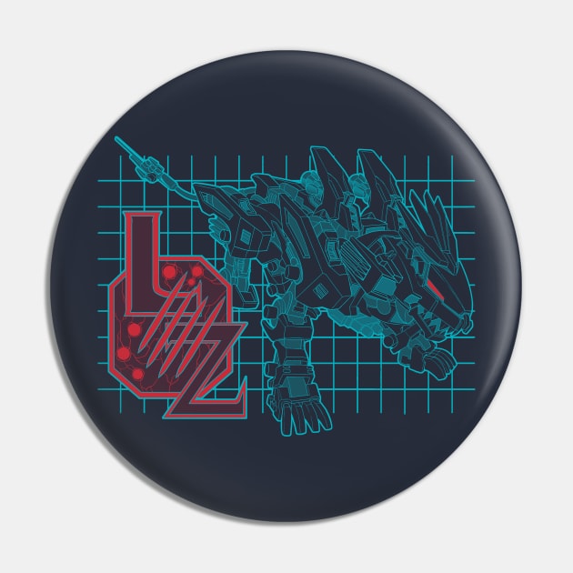 Robo Kitty Pin by CoinboxTees