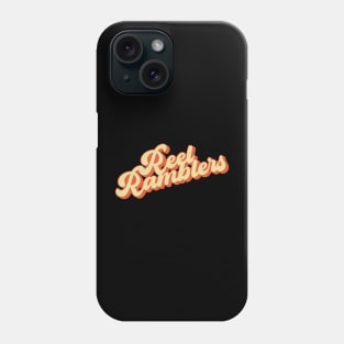 Reel Ramblers Yellow & Orange Distressed Logo Phone Case