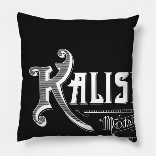 Vintage Kalispell, MT Pillow