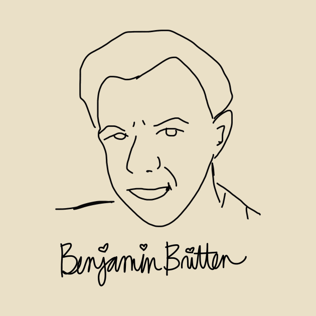 Benjamin Britten by Stark Raving Cello