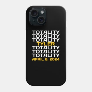 Tyler Texas Solar Eclipse April 8 2024 Totality Phone Case