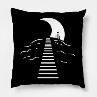 Stairway To The Moon Pillow