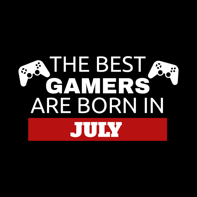 The Best Gamers Are Born In July by fromherotozero