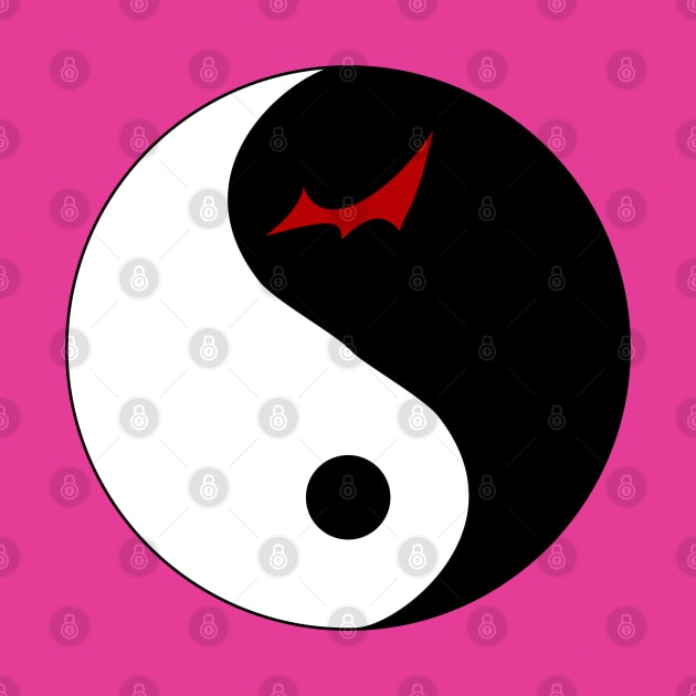 Monokuma Yin Yang by Blackmoonrose13