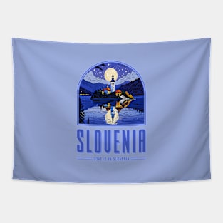 Love is in Slovenia Tapestry
