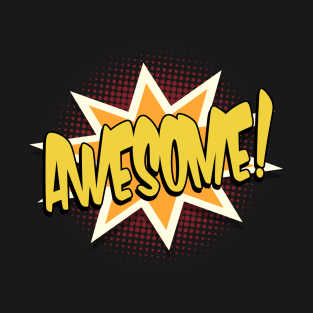 Awesome Comic Book Art Style Design T-Shirt