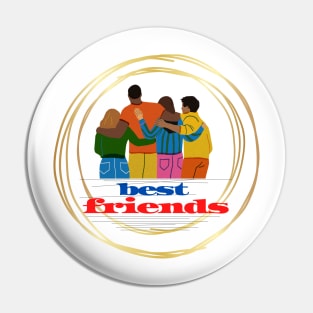 symbolic friends logo inspired by friends Pin