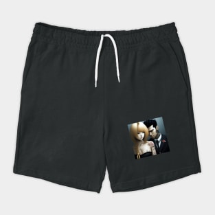 Cute young Asian couples Shorts