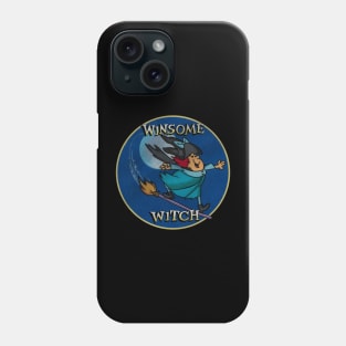 Spooky Retro Cartoon Lady Phone Case