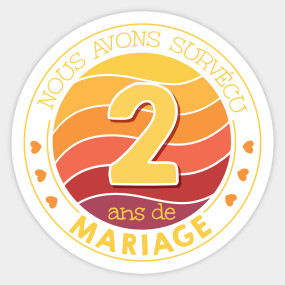 Anniversaire De Mariage Femme Vintage 25 Ans Mariage Homme Anniversaire De Mariage Sticker Teepublic Anniversaire De Mariage Femme Vintage 25 Ans Mariage Homme Anniversaire De Mariage Sticker Teepublic