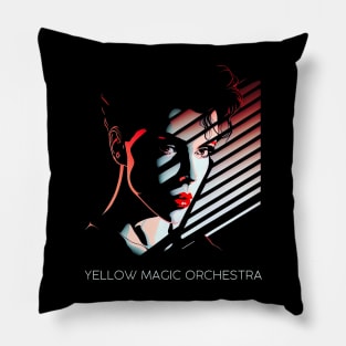 Yellow Magic Orchestra  --- 80s Aesthetic Pillow